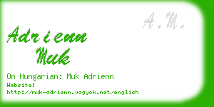 adrienn muk business card